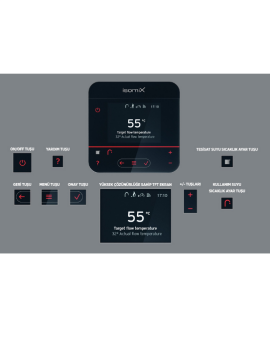 DemirDöküm İsomix 30/35Kw Kombi Entegre Boyler 42 Lt